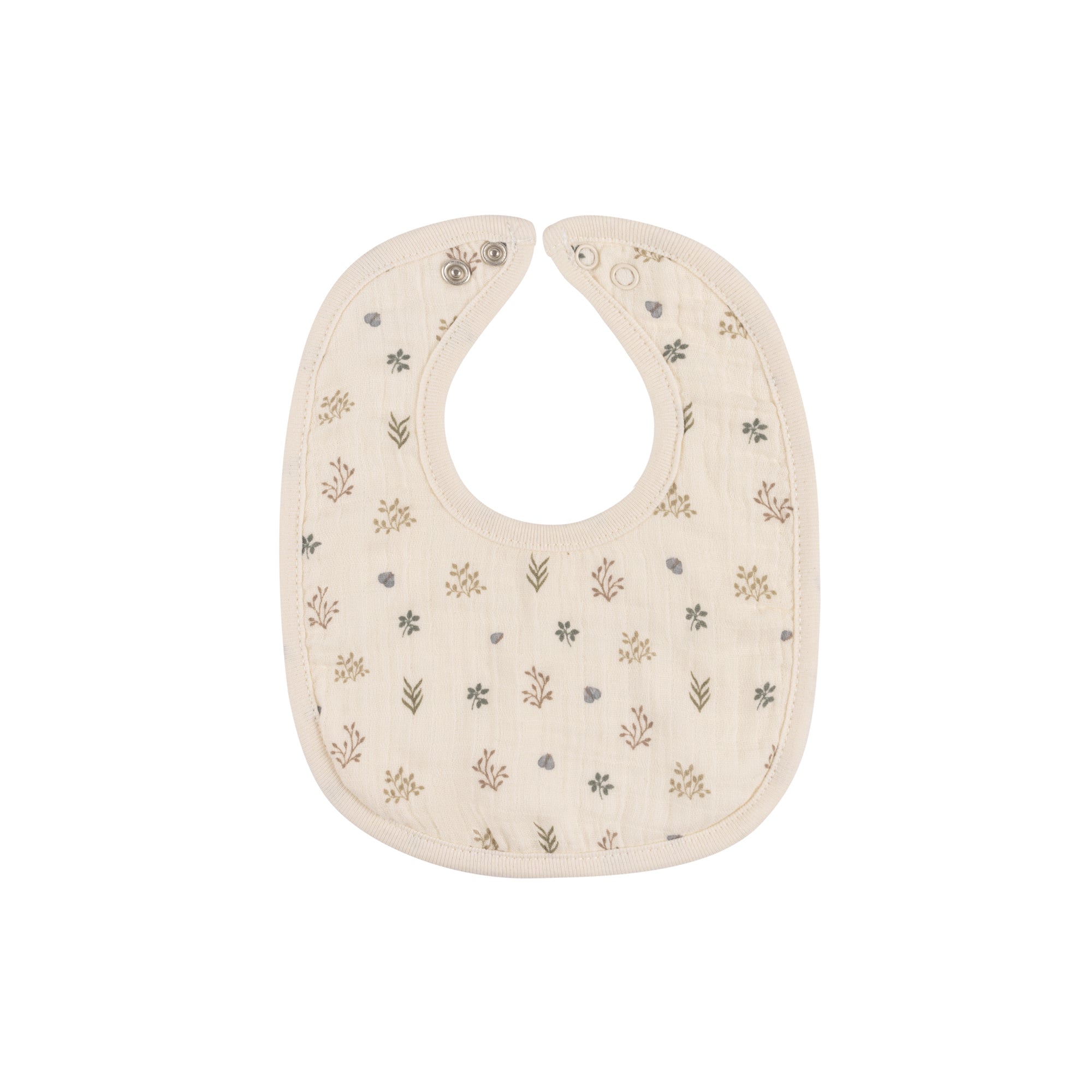 Garden Floral Print Collection - Muslin Bib