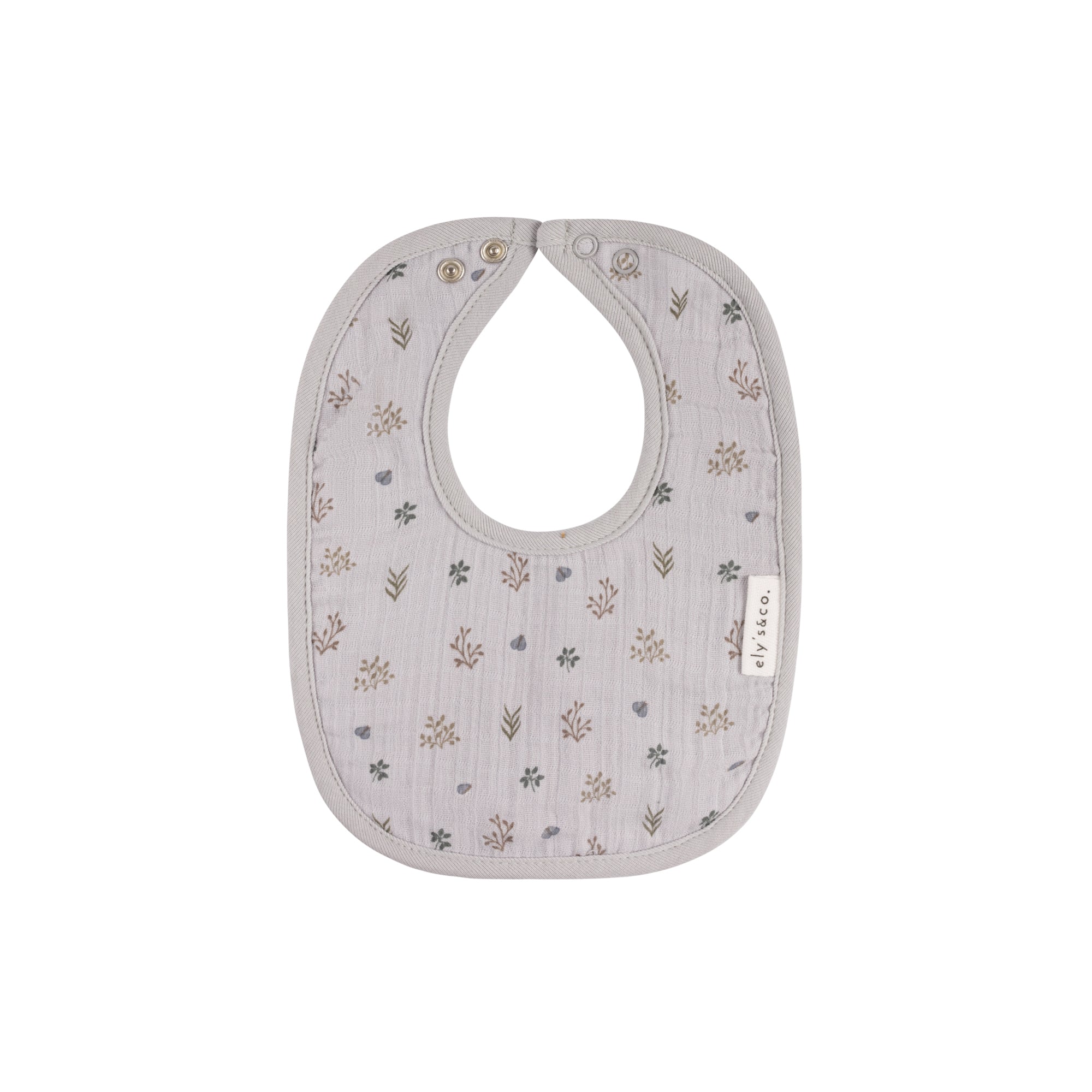 Garden Floral Print Collection - Muslin Bib