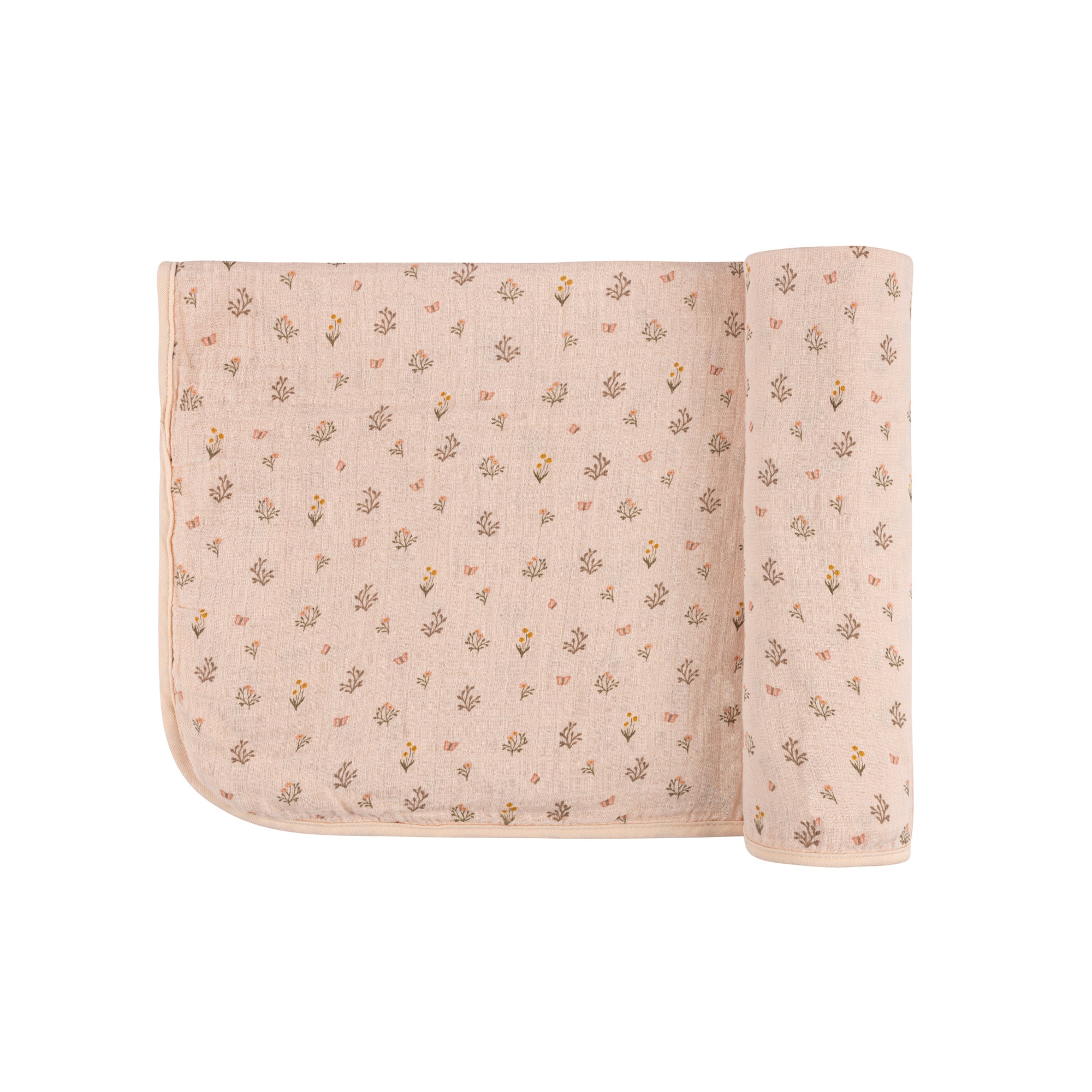 Garden Floral Center Collection - Muslin Swaddle