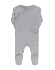 Soft cotton Baby Footie – Embroidered Collection