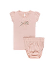 Cotton - Pocket Full of Flowers Collection Top + Bloomer