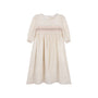 3/4 Sleeve Smocked Linen Dress – Stitch Collection