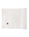 Cotton - Embroidered Heart and Star Collection - Blanket