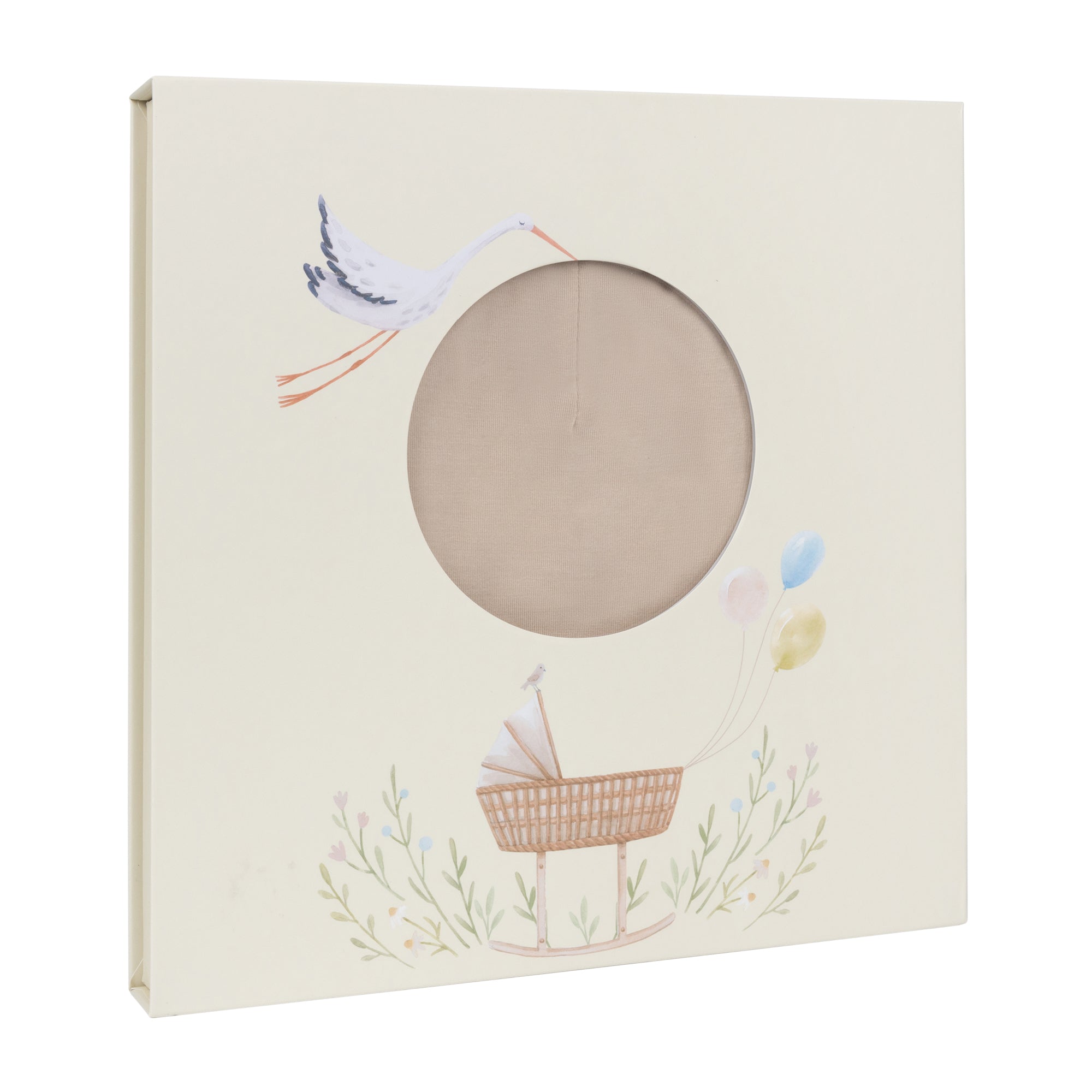 Modal Swaddle &amp; Beanie Set in Gift Box