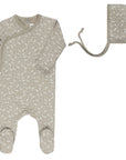 Modal French Terry Vine Collection - Footie + Bonnet