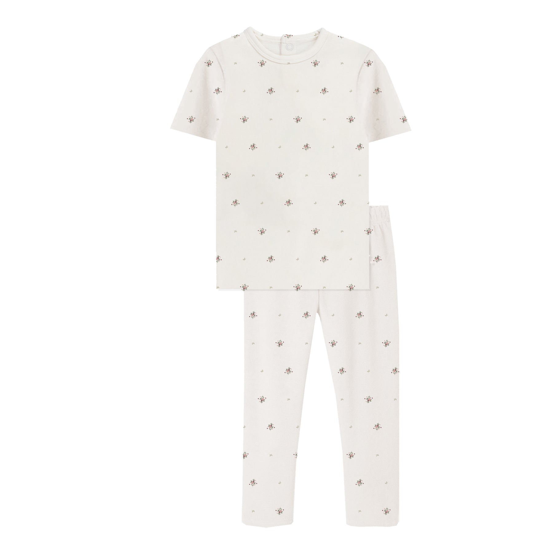 Kids floral print lounge set pajamas