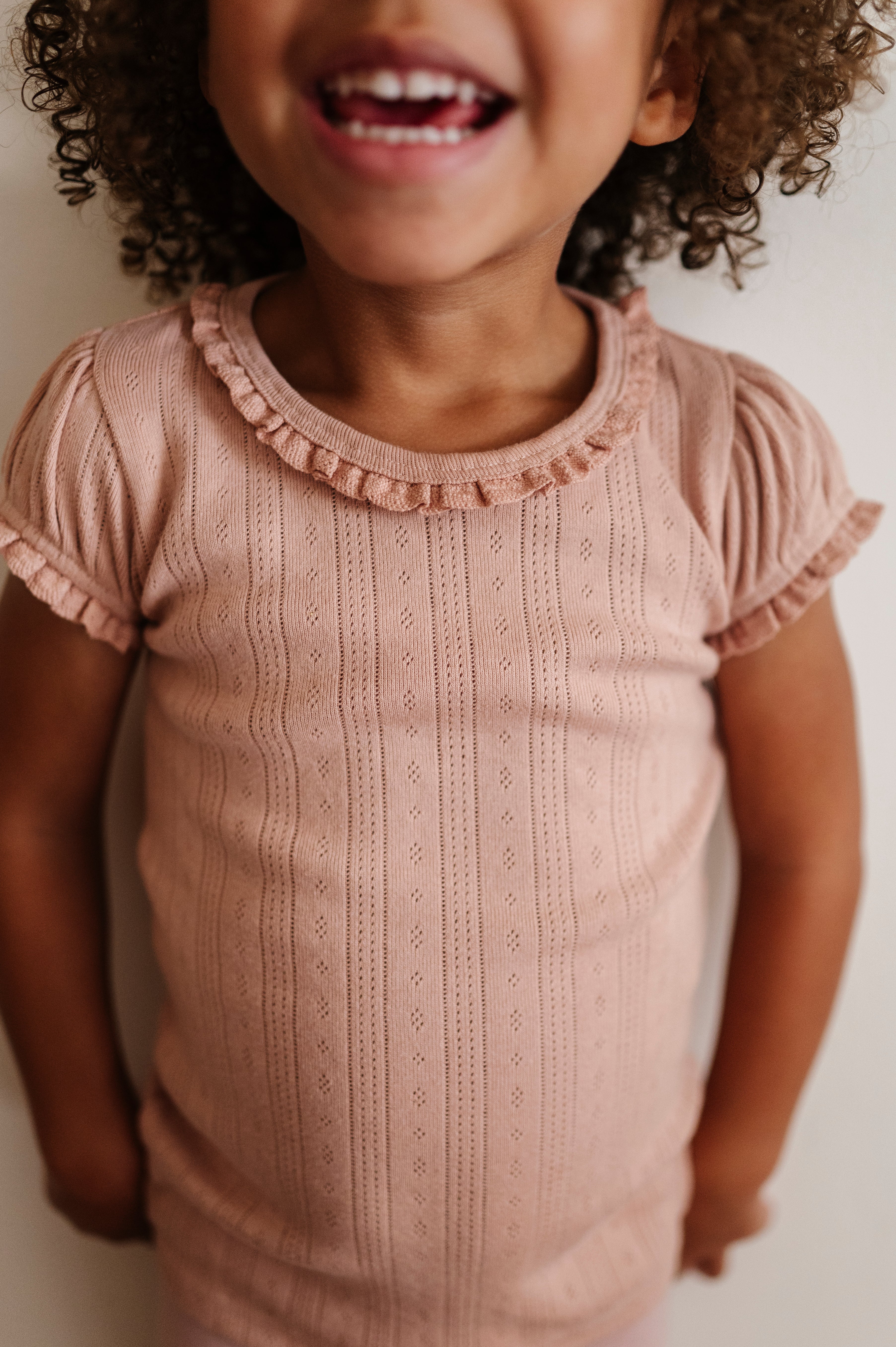 Pointelle Collection- Top + Bloomer