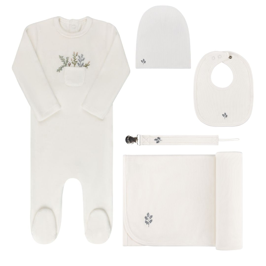 Velour Pocket Full of Flowers Collection - Deluxe Take Me Home Set