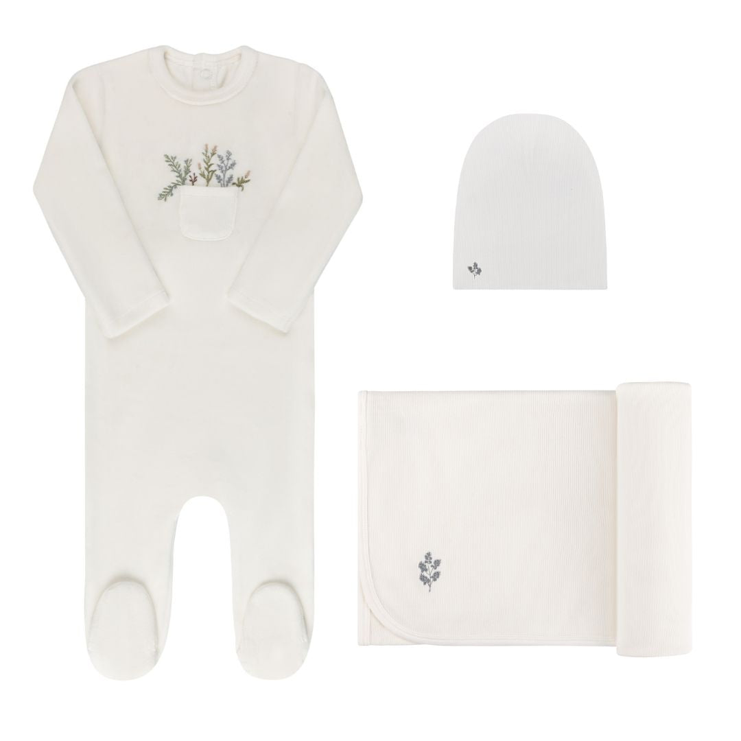 Velour Pocket Full of Flowers Collection - Take Me Home Set