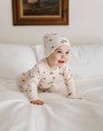 Ribbed Cotton - Raspberries Collection - Beanie