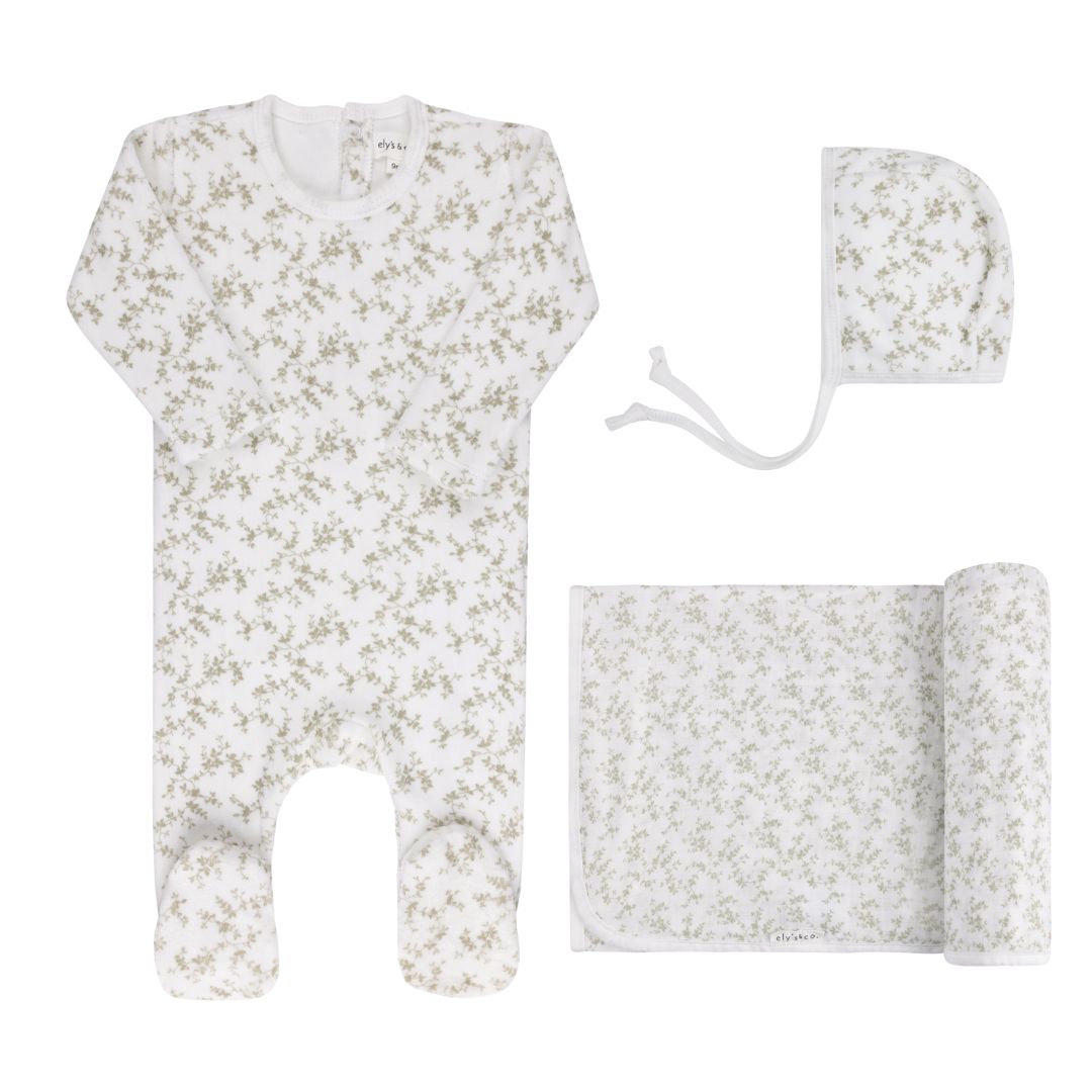 Velour Vine Pattern Collection - Take Me Home Set