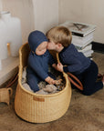 Cable Pointelle Flat Collection - Blanket
