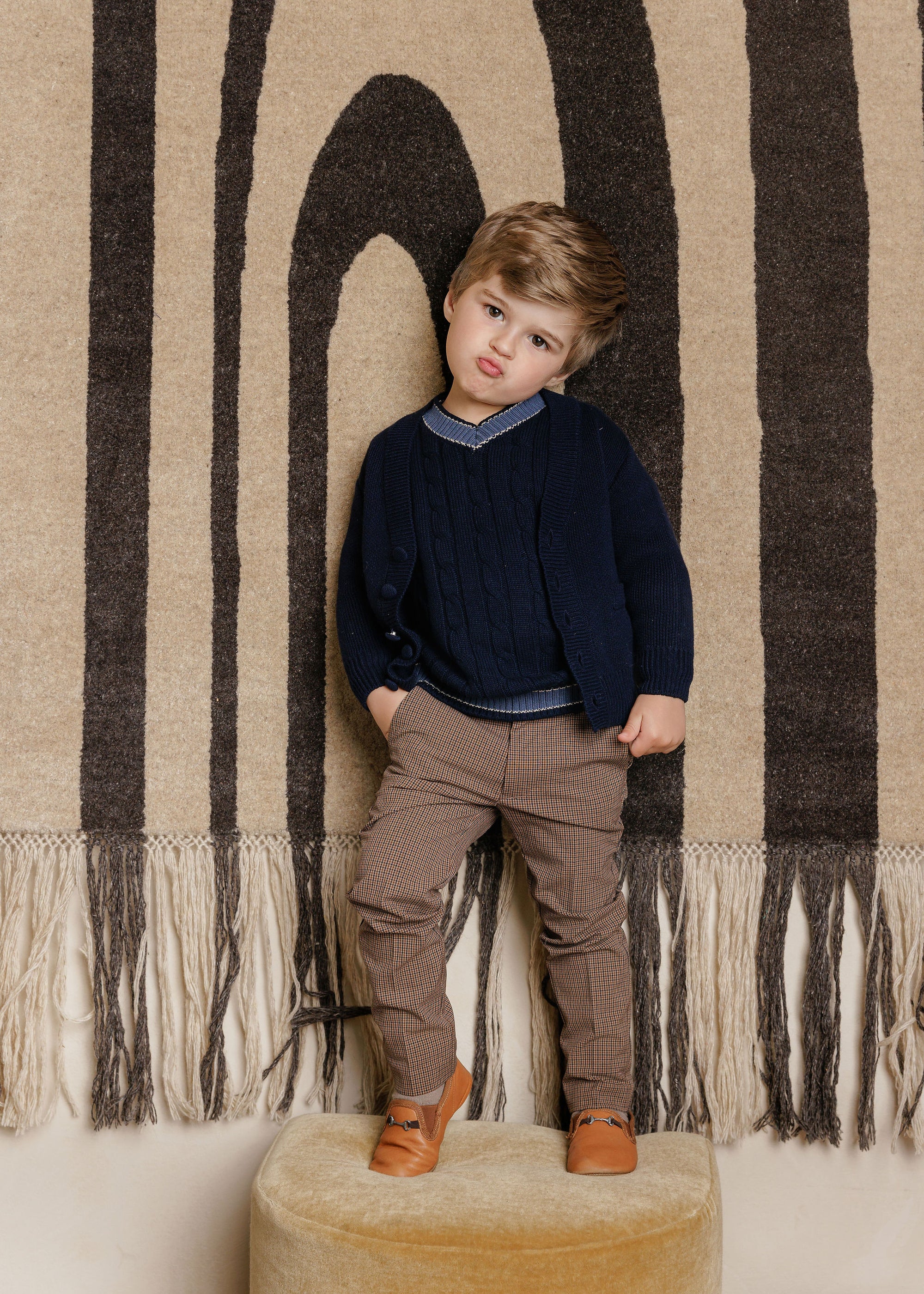Cable Knit Boys Collection - Sweater