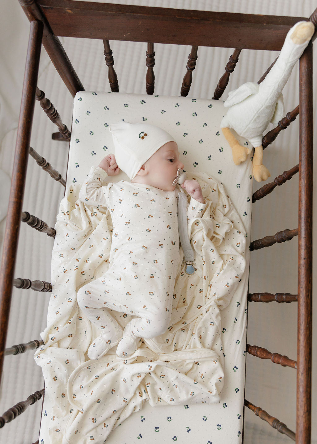 2 Pack breathable Cherry Collection Muslin Swaddle