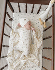 2 Pack breathable Cherry Collection Muslin Swaddle