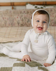 Organic French Terry - Bird Collection - Footie + Bonnet