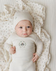 Soft plush Cotton Baby Footie – Garden Floral Center