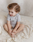 Garden Floral Center Collection - Muslin Swaddle