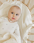 Embroidered Collection - Footie + Bonnet