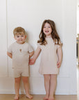 Organic French Terry - Bear Collection - Tee and Short Set Boys