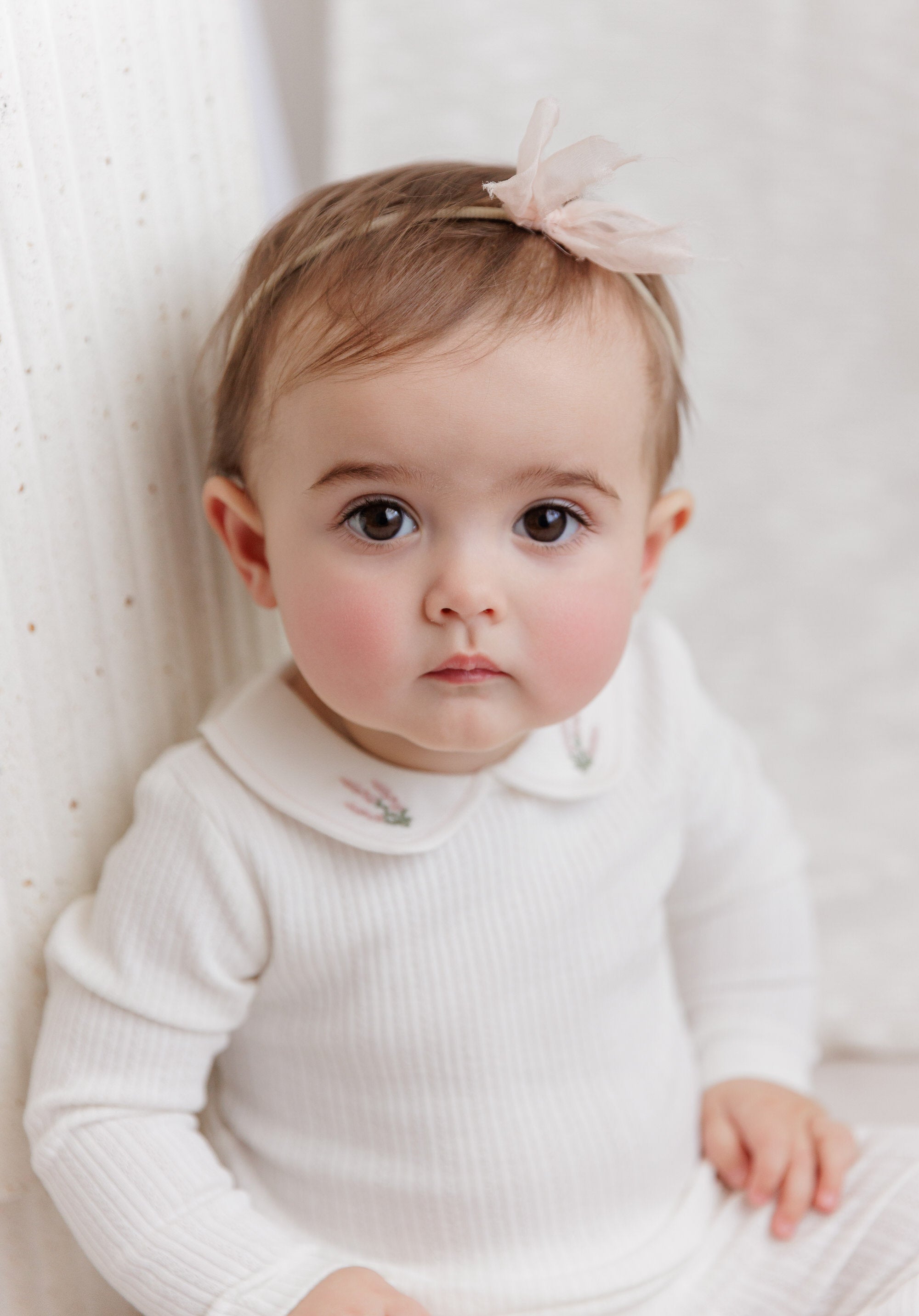 Organic Cotton Embroidered Collar Collection - Take Me Home Set