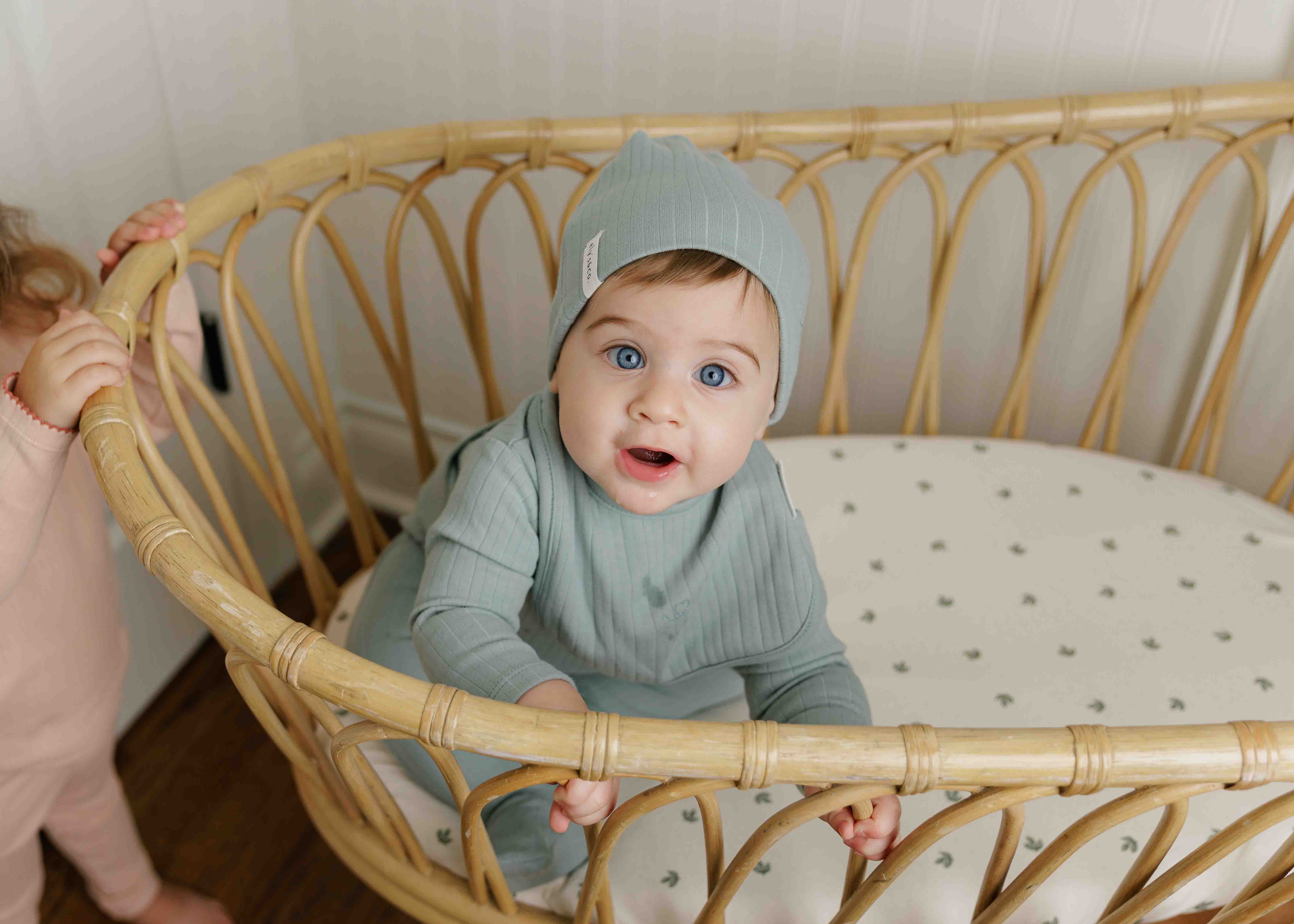 Cotton Little One Collection - Kimono Footie