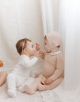 Organic Cotton Embroidered Collar Collection - Paci Clip