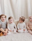 Organic Cotton Embroidered Collar Collection - 2Pc Set -Boys