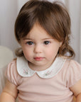 Organic Cotton Embroidered Collar Collection - 2Pc Set
