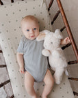 Organic Cotton Amore Pointelle Collection - Romper