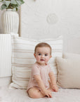 Organic Cotton Amore Pointelle Collection - Romper