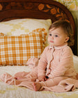 Velour Embroidered Bird & Butterfly Collection - Blanket