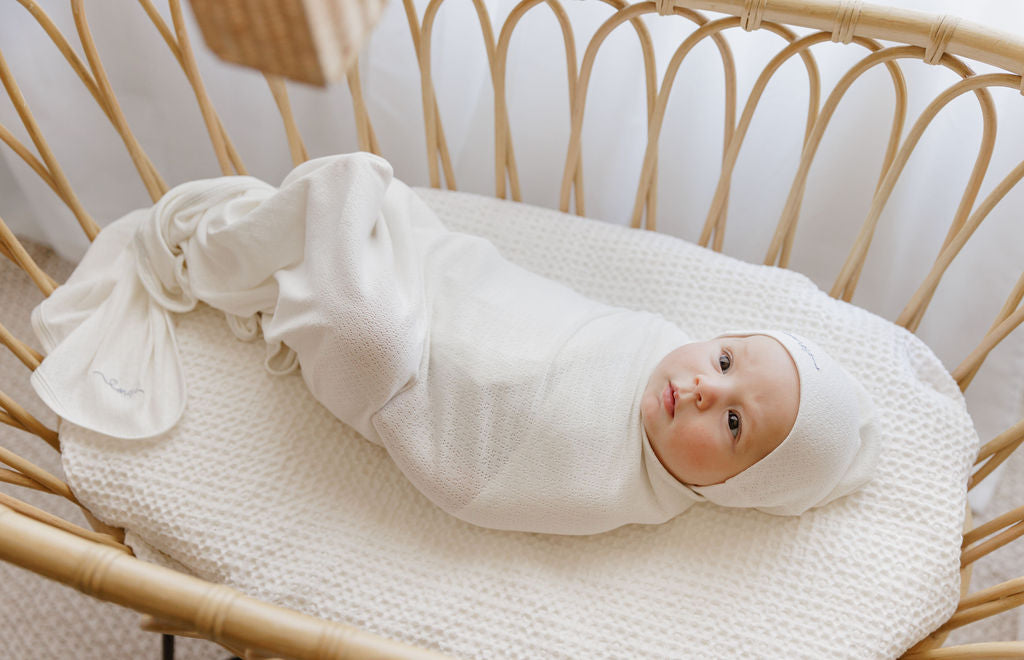 Organic Cotton Amore Pointelle Collection - Paci Clip