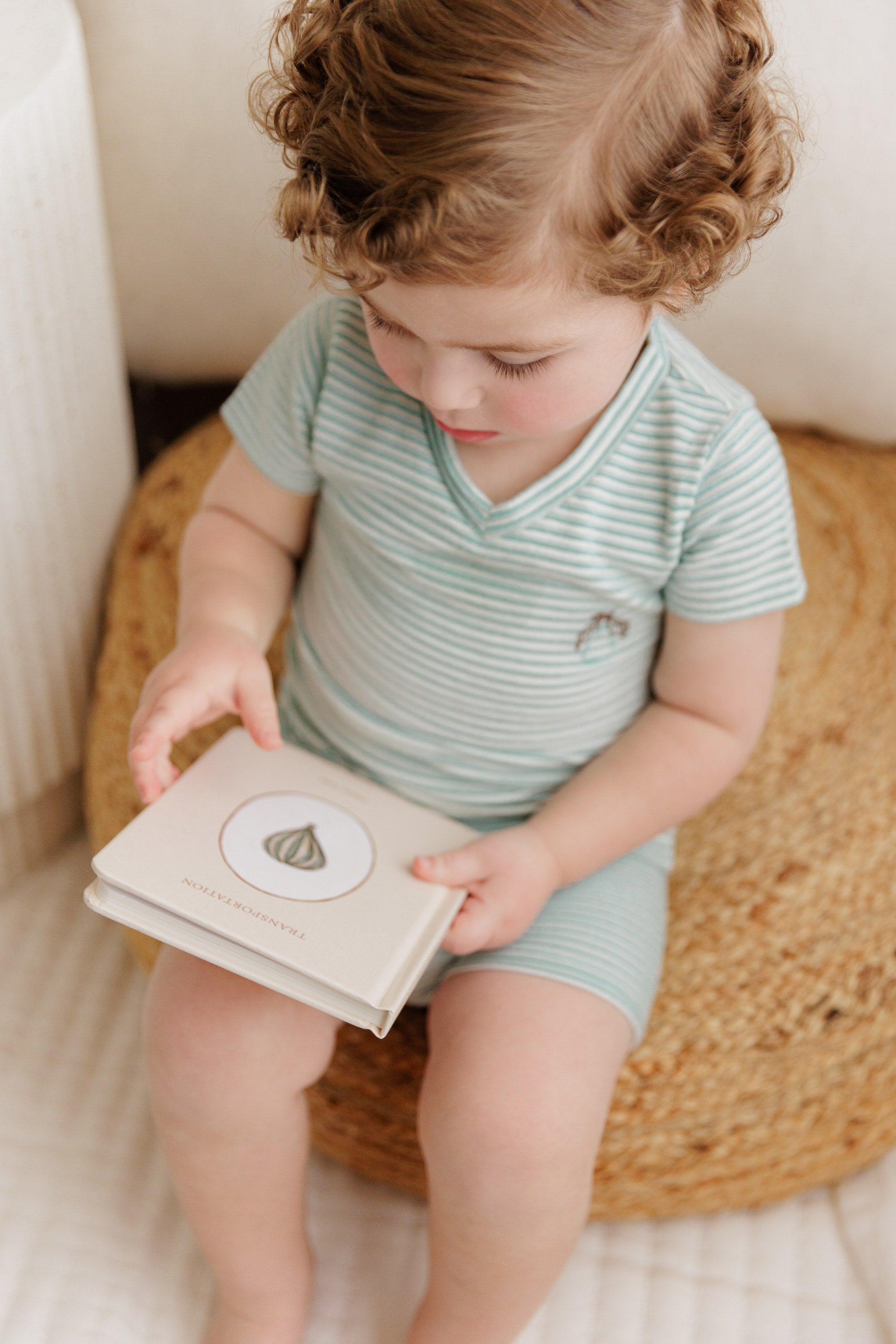 Metallic Stripe Collection - 2Pc Set Boys