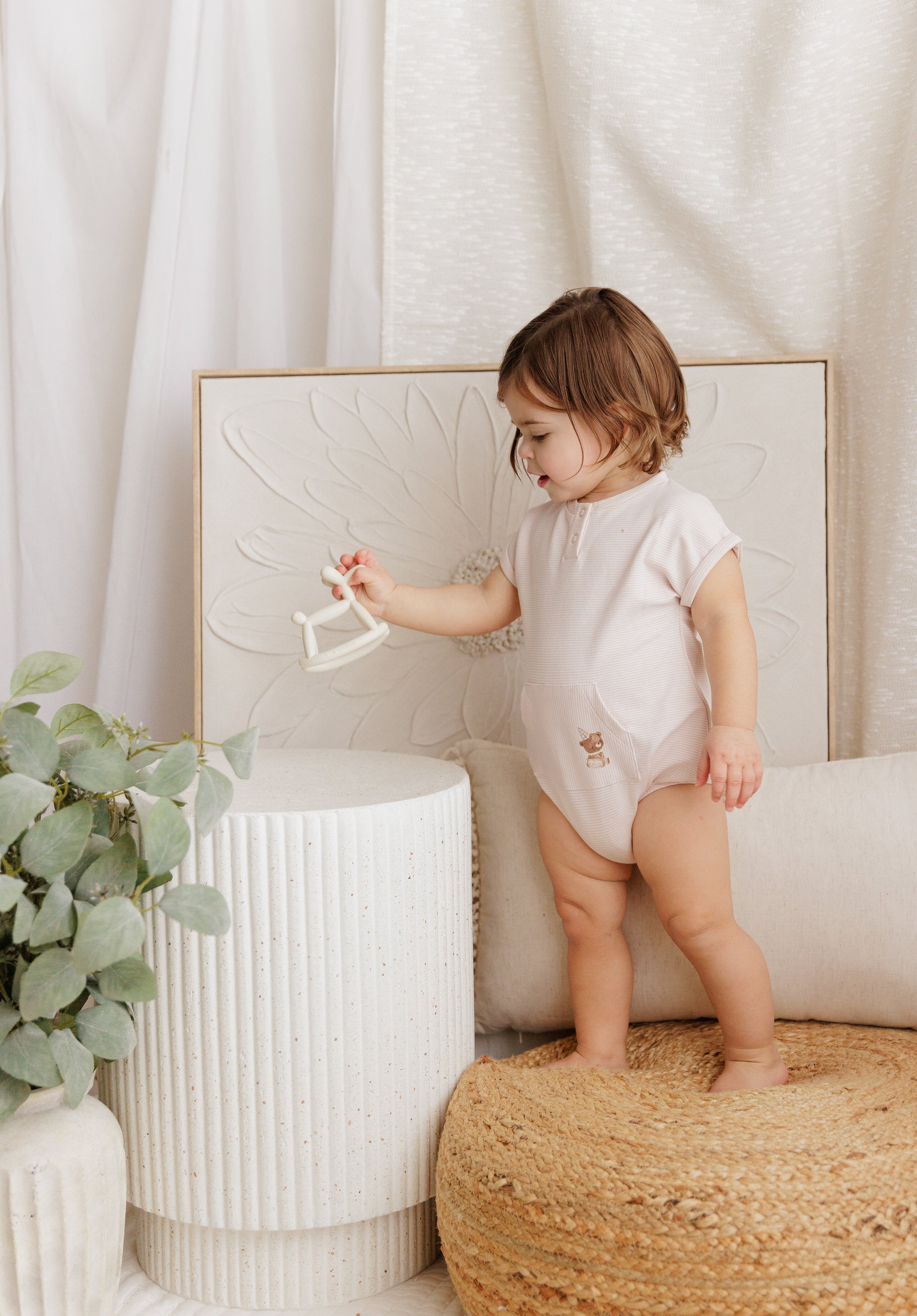Organic French Terry - Bear Collection - Romper