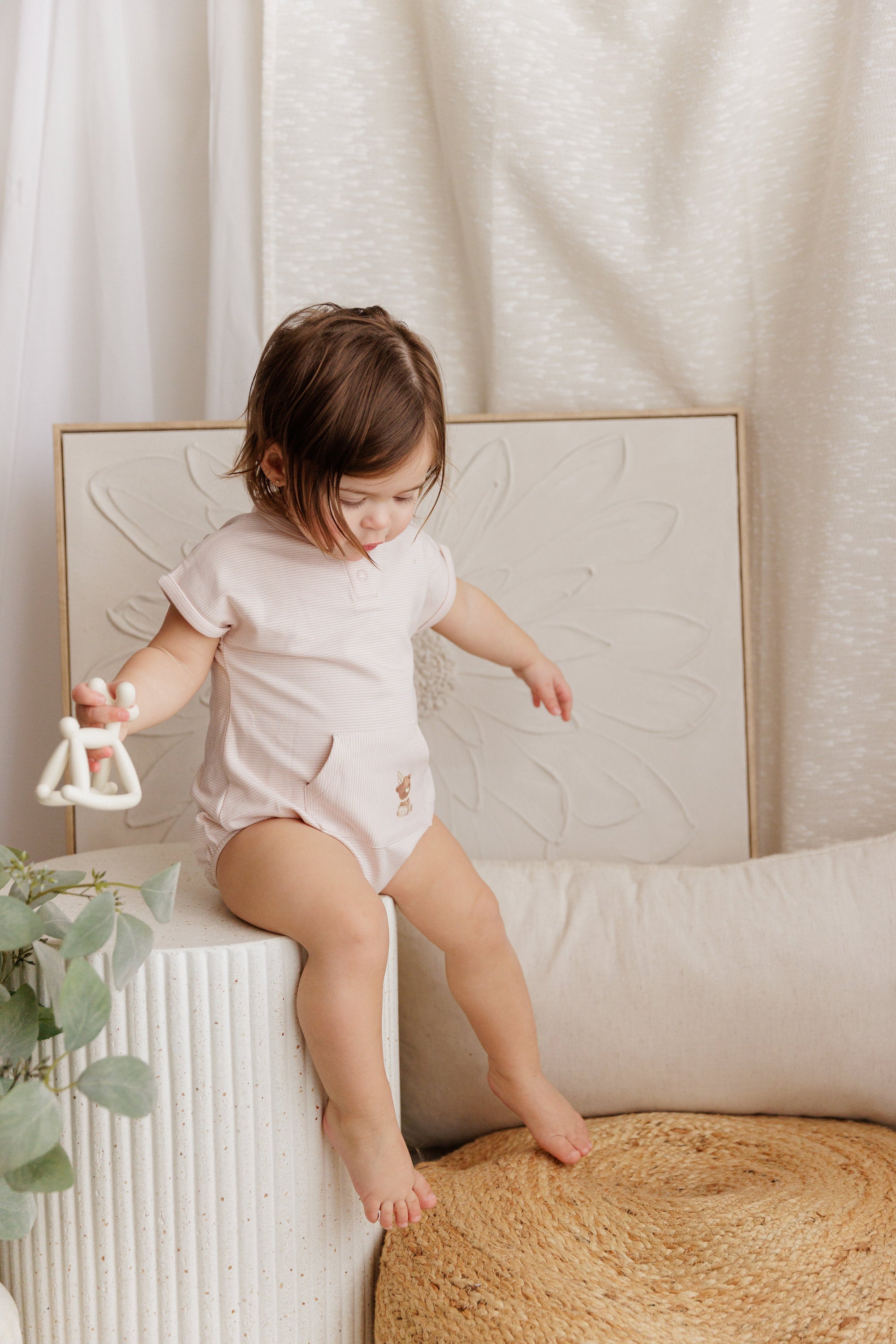 Organic French Terry - Bear Collection - Romper