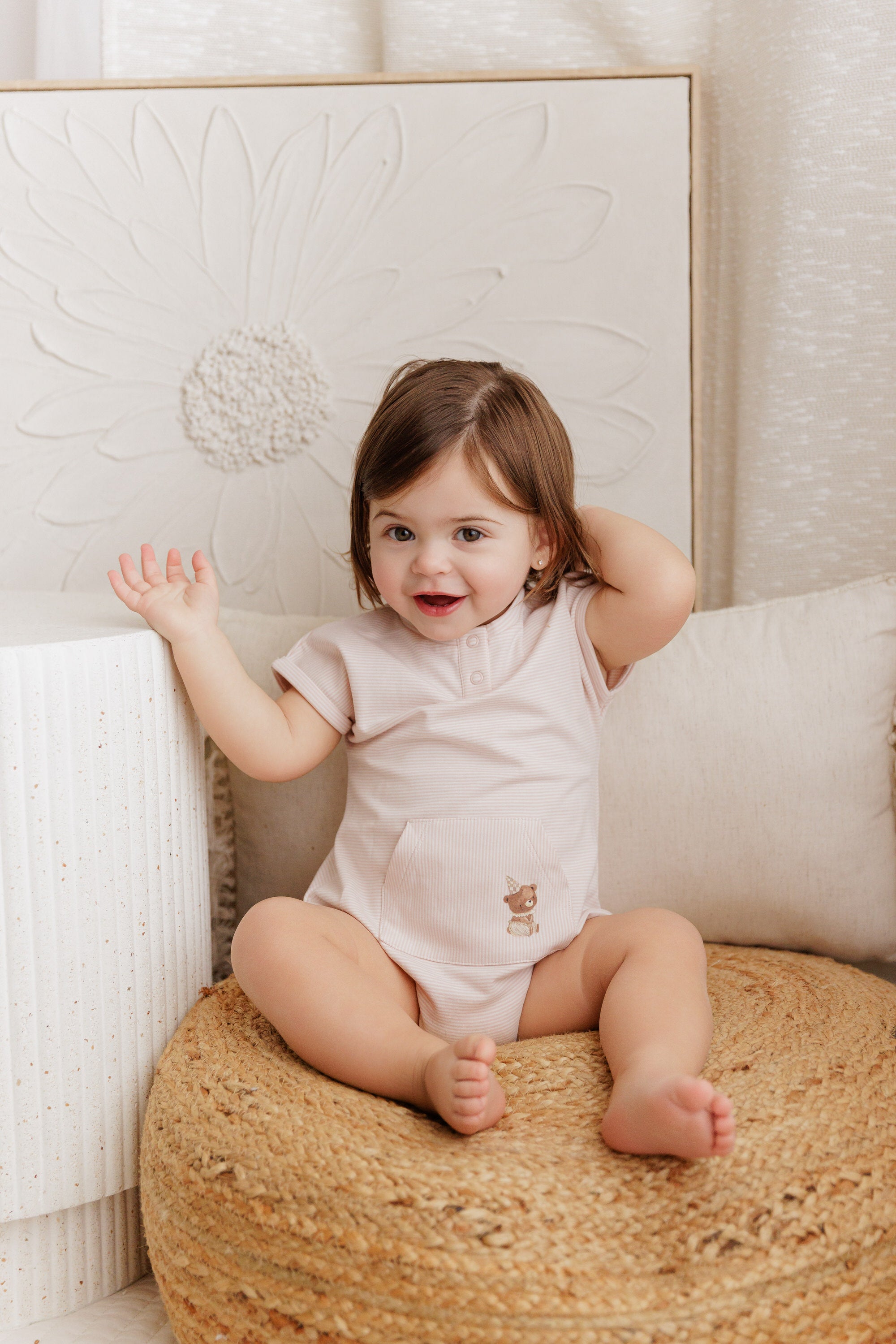 Organic French Terry - Bear Collection - Romper
