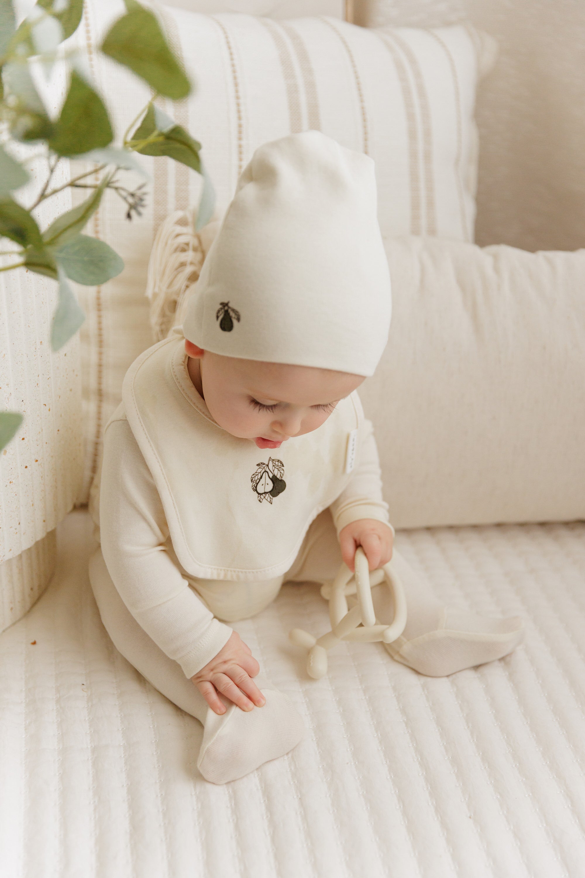 Fruit Collection- Footie + Beanie