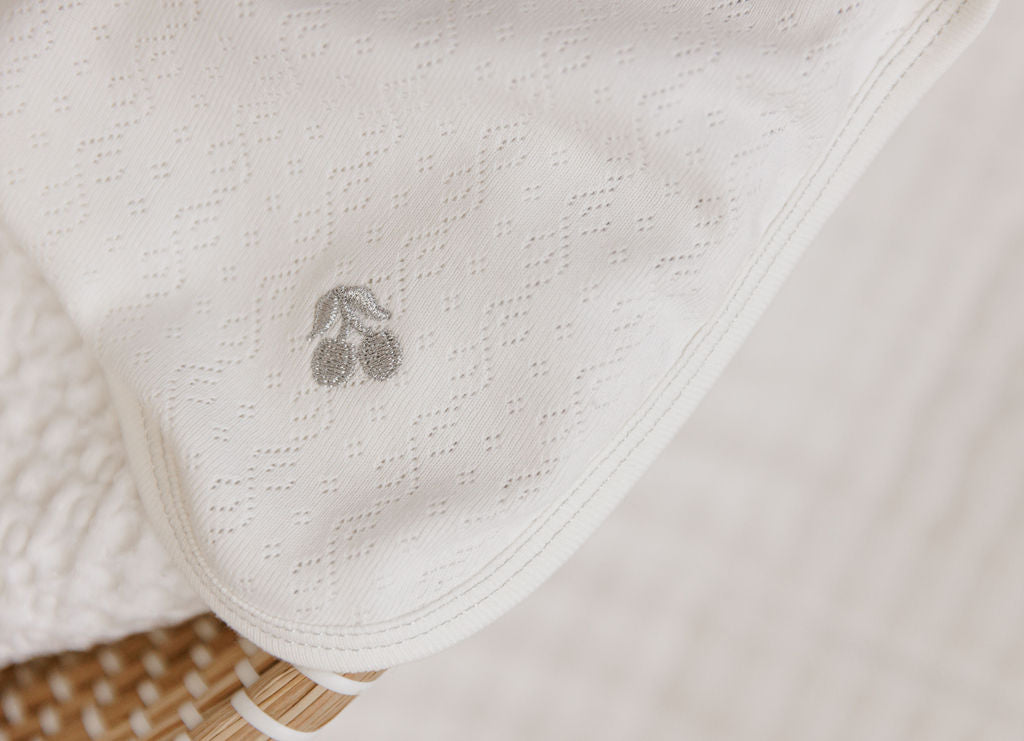 Squiggle Pointelle Collection - Bib