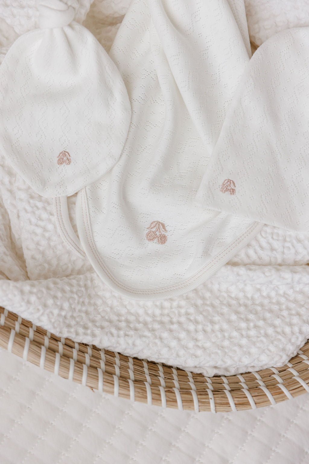 Squiggle Pointelle Collection - Paci Lovey