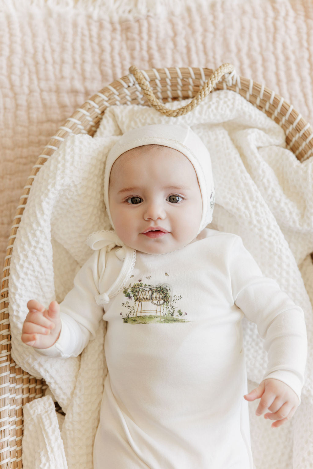 Watercolor Cradle Collection - Footie