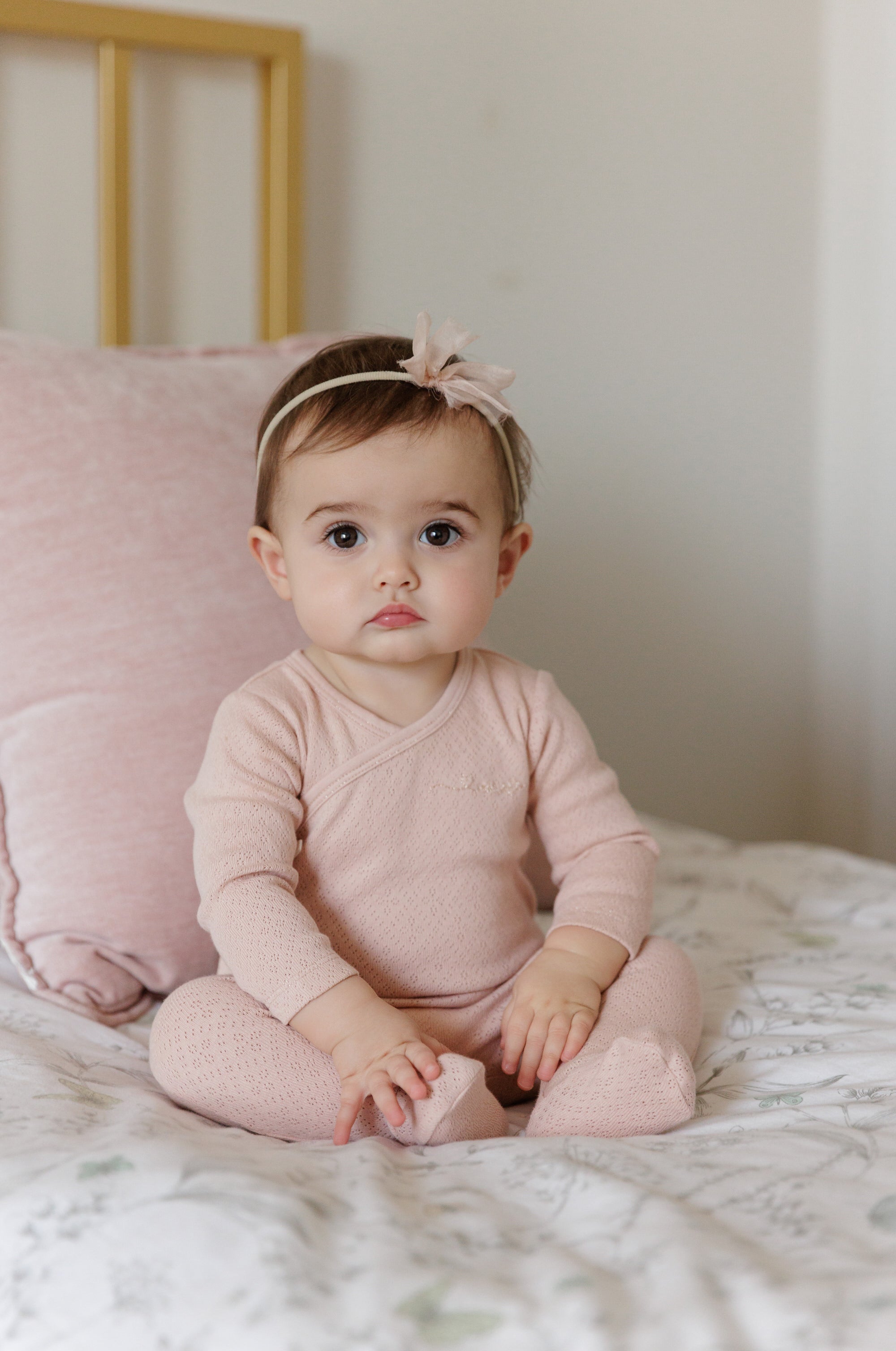Organic Cotton Amore Pointelle Collection - Take Me Home Set