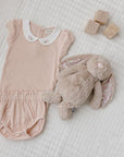 Organic Cotton Embroidered Collar Collection - 2Pc Set