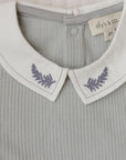 Organic Cotton Embroidered Collar Collection - 2Pc Set -Boys