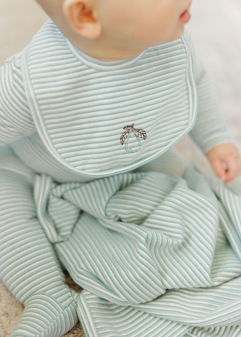 Metallic Stripe Collection - Bib