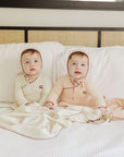 Embroidered Cherry Print Collection - Blanket