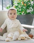 Jersey Cotton - Vintage Floral Collection - Bib