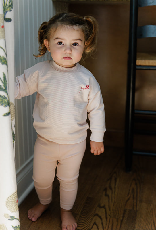 Organic French Terry Kite &amp; Propeller Collection - Lounge Set