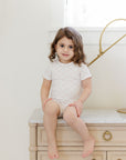 Toddler floral print loungewear set
