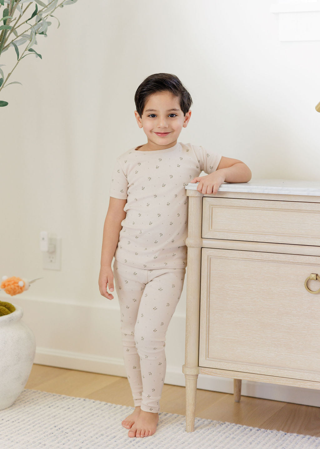 Ely’s &amp; Co. toddler floral print lounge set